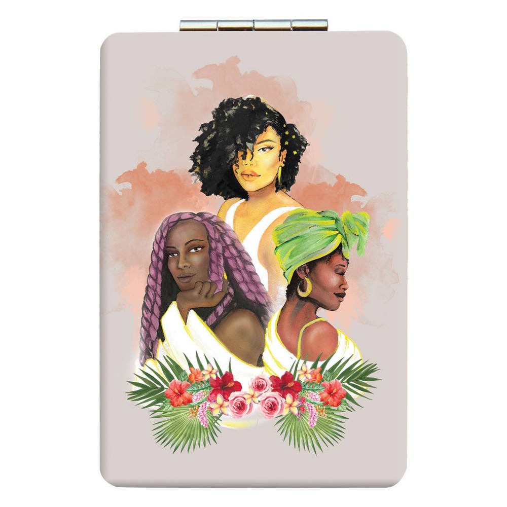Statement Compact Mirror | Natural Beauties